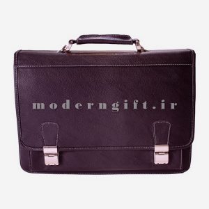 کیف اداری چرمی سیاه