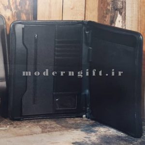 کیف دسته کشویی سمیناری چرمی